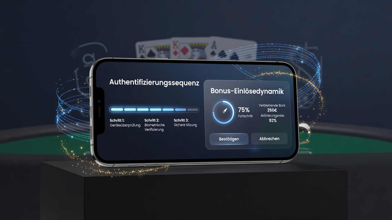Beispielhafte Darstellung von Verifizierungs- und Einlösungsabläufen in mobilen Baccarat-Apps