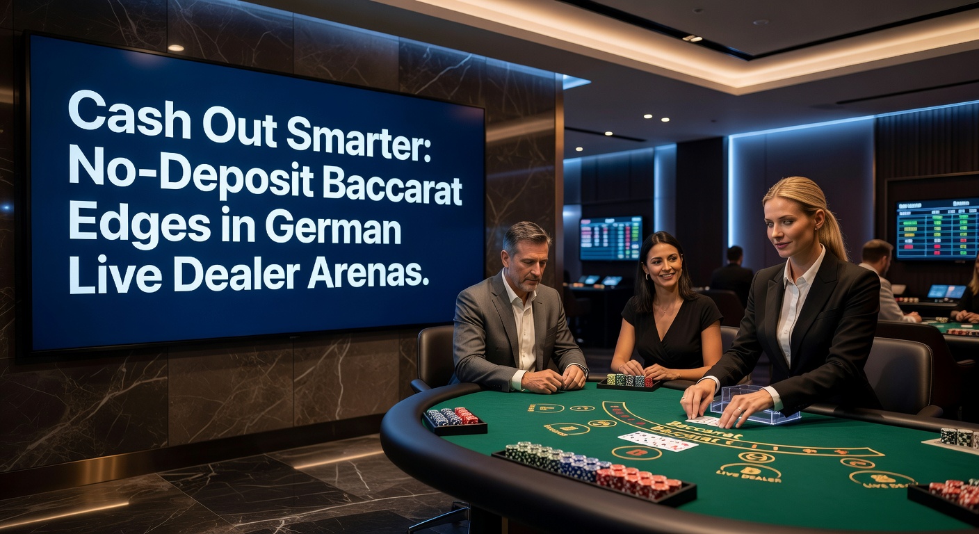 Live Baccarat Tische in einem deutschen Online-Casino mit Dealer und Spielkarten