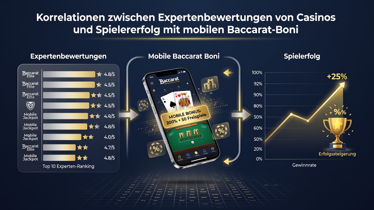Spielerstatistiken und Casino-Ratings im Kontext mobiler Baccarat-Boni