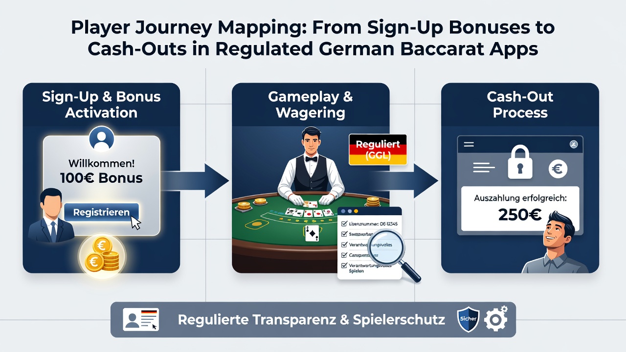 Darstellung der Verifizierungs- und Auszahlungsphase in einer Baccarat-App mit Fokus auf mobile Schnittstellen