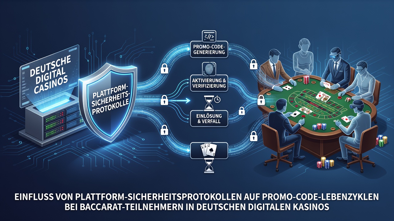 Sicherheitsprotokolle in deutschen Online-Casinos beeinflussen Promo-Code-Lebenszyklen für Baccarat-Spieler